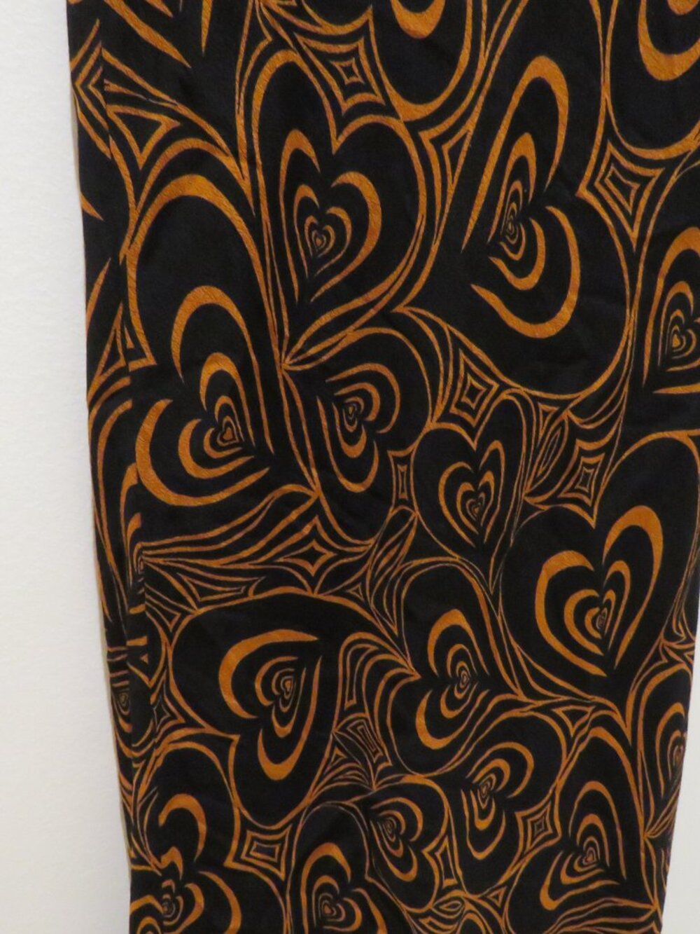 LISA SAYS GAH Wild Hearts Midi Slip Dress Small 90s Friends Indie Whimsy - Picture 8 of 15